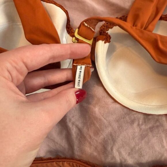 WeWoreWhat Fishnet Belted Bikini - Picture 3 of 5